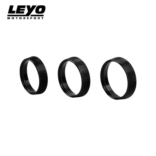 Billet Aluminum Knobs 3PC (Black) - Volkswagen – image 2