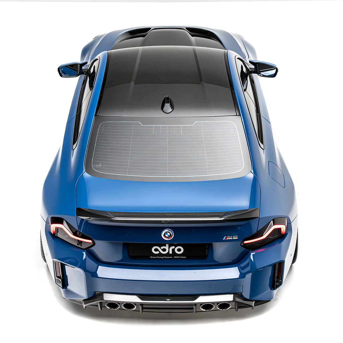 BMW G87 M2 Carbon Fiber Rear Diffuser V2 – image 3