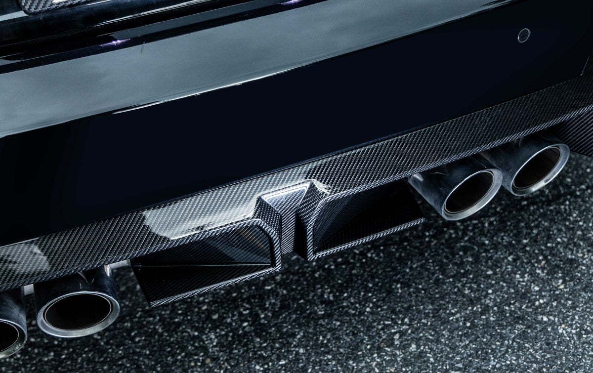 CS Style Pre Pregged Dry Carbon Rear Diffuser for BMW M2 G87 2023+ – Photo 8