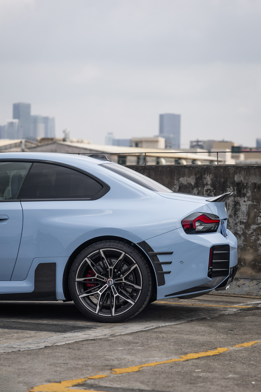 M Performance Style Pre Pregged Dry Carbon Fiber Rear Fender Arch Trim Set for BMW M2 G87 2023+ – image 10