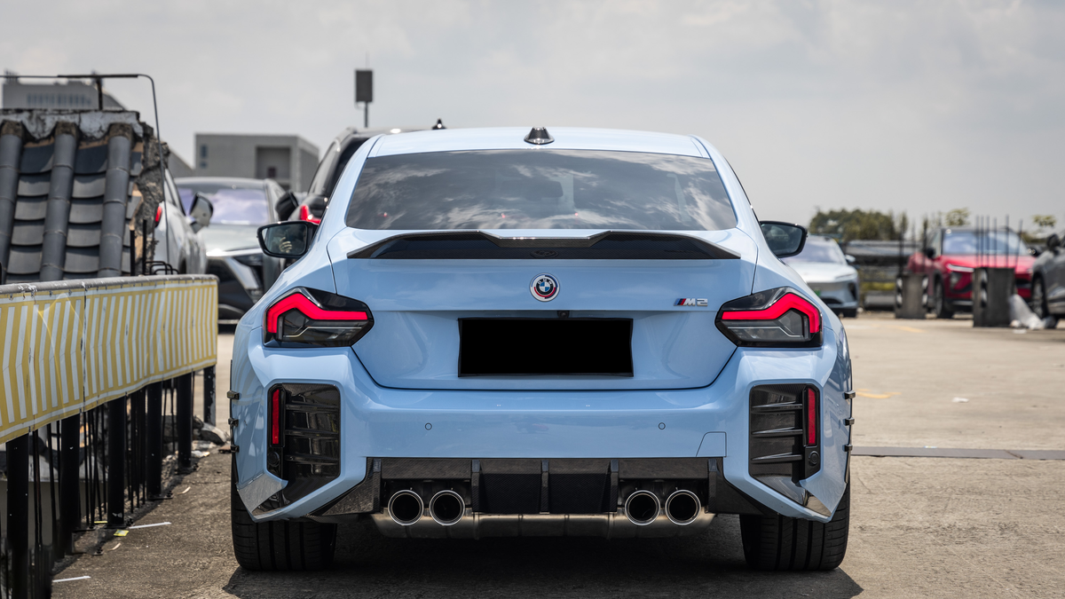 OEM Style Pre Pregged Dry Carbon Fiber Rear Diffuser for BMW M2 G87 2023+ – image 9