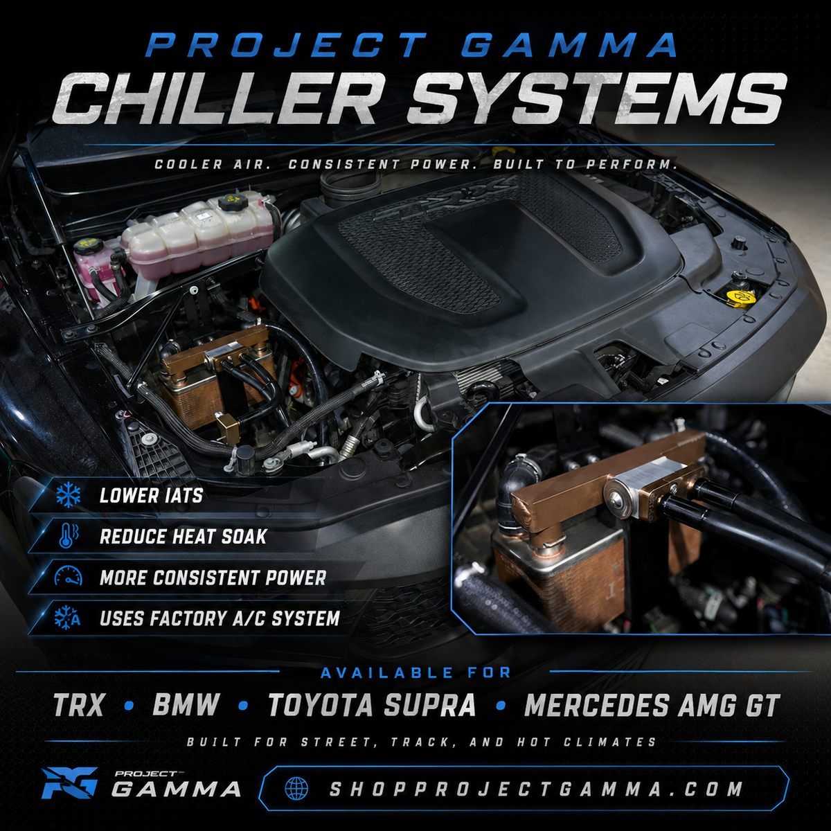 DODGE RAM TRX Chiller System by Project Gamma – Maximum Cooling for Supercharged 6.2L