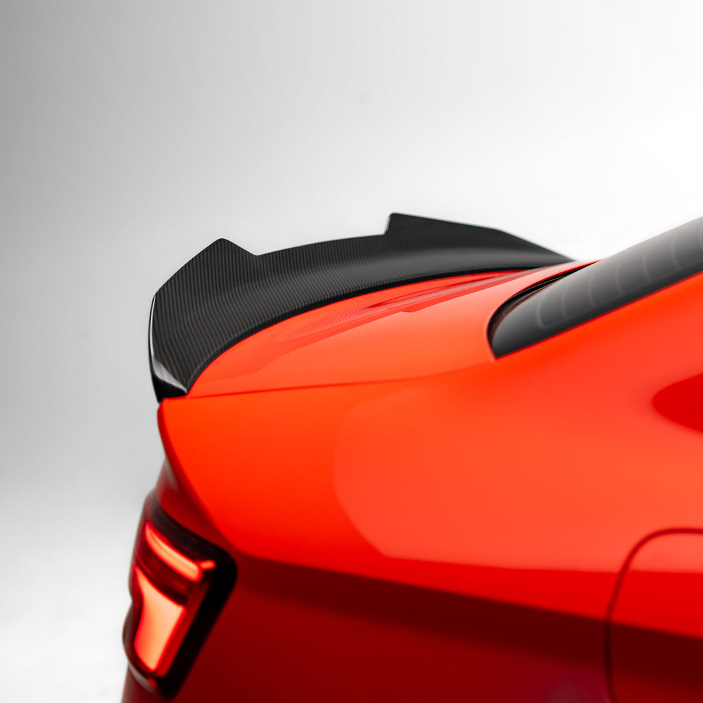 PSM Style Pre Pregged Dry Carbon Fiber Spoiler for Audi A3/S3/RS3 8V Sedan 2013+ – image 3