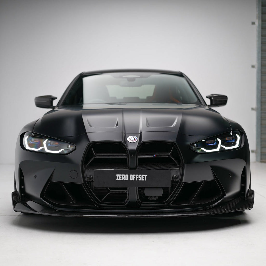 CSL Style Pre Pregged Dry Carbon Front Lip for BMW M3 G80 G81 / M4 G82 G83 2020+ – image 5