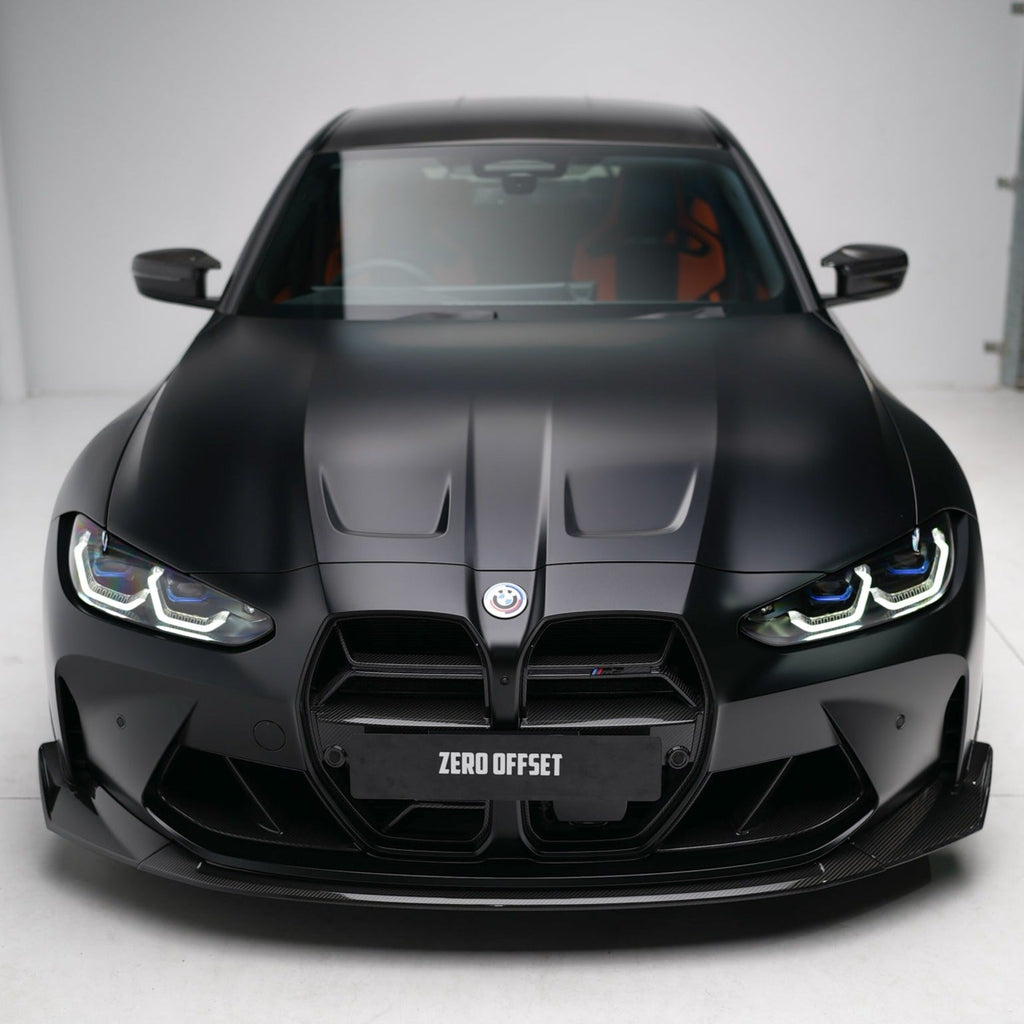 CSL Style Pre Pregged Dry Carbon Front Lip for BMW M3 G80 G81 / M4 G82 G83 2020+ – image 6