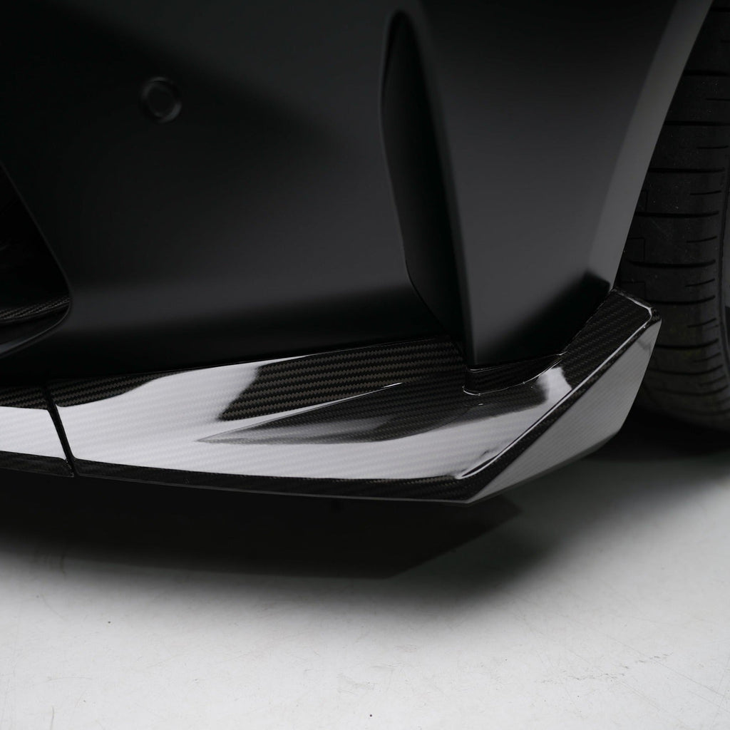 CSL Style Pre Pregged Dry Carbon Front Lip for BMW M3 G80 G81 / M4 G82 G83 2020+ – image 3