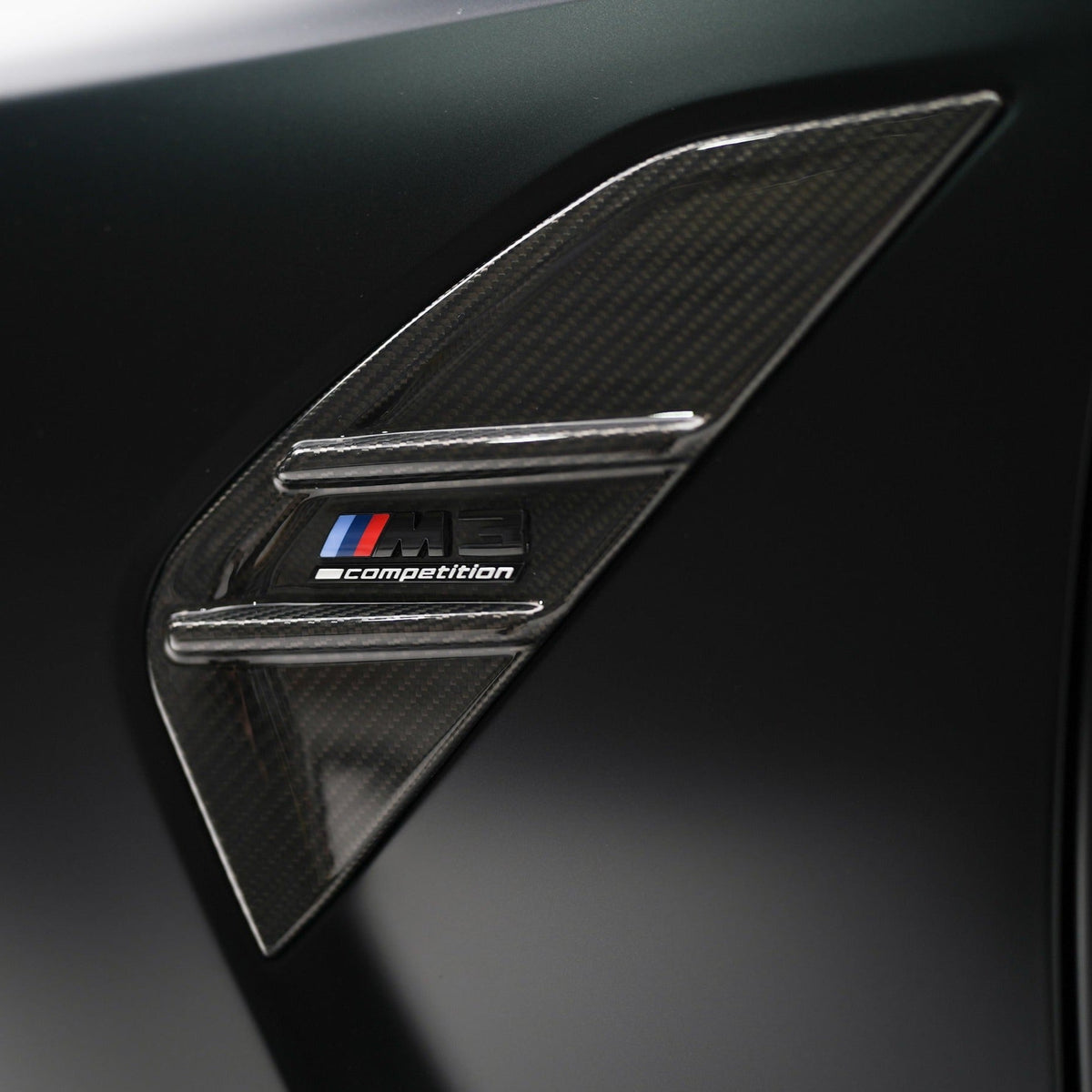 M Performance Style Pre Pregged Dry Carbon Fender Vent Cover for BMW M3 G80 G81 2020+ – image 10
