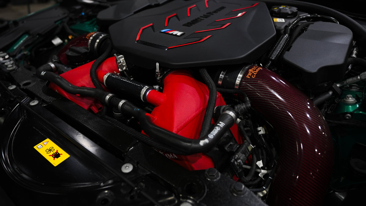 BMW G90 G99 Charge Cooler Installed