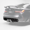 M Performance Style Pre Pregged Dry Carbon Diffuser For BMW M3 G80 G81 / M4 G82 G83 (Centre Exhaust) 2020+