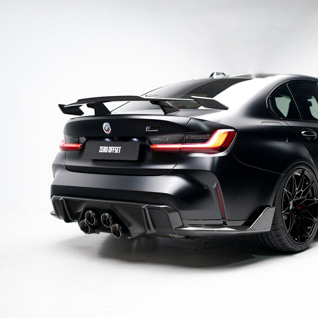 M-Performance Style Pre Pregged Dry Carbon Fiber Wing Spoiler for BMW 3 Series G20 / 4 Series G22 / M3 G80 / M – image 18