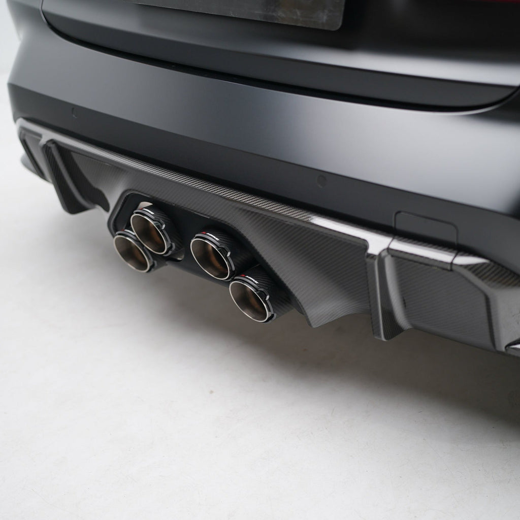 M Performance Style Pre Pregged Dry Carbon Diffuser For BMW M3 G80 G81 / M4 G82 G83 (Centre Exhaust) 2020+ – image 6