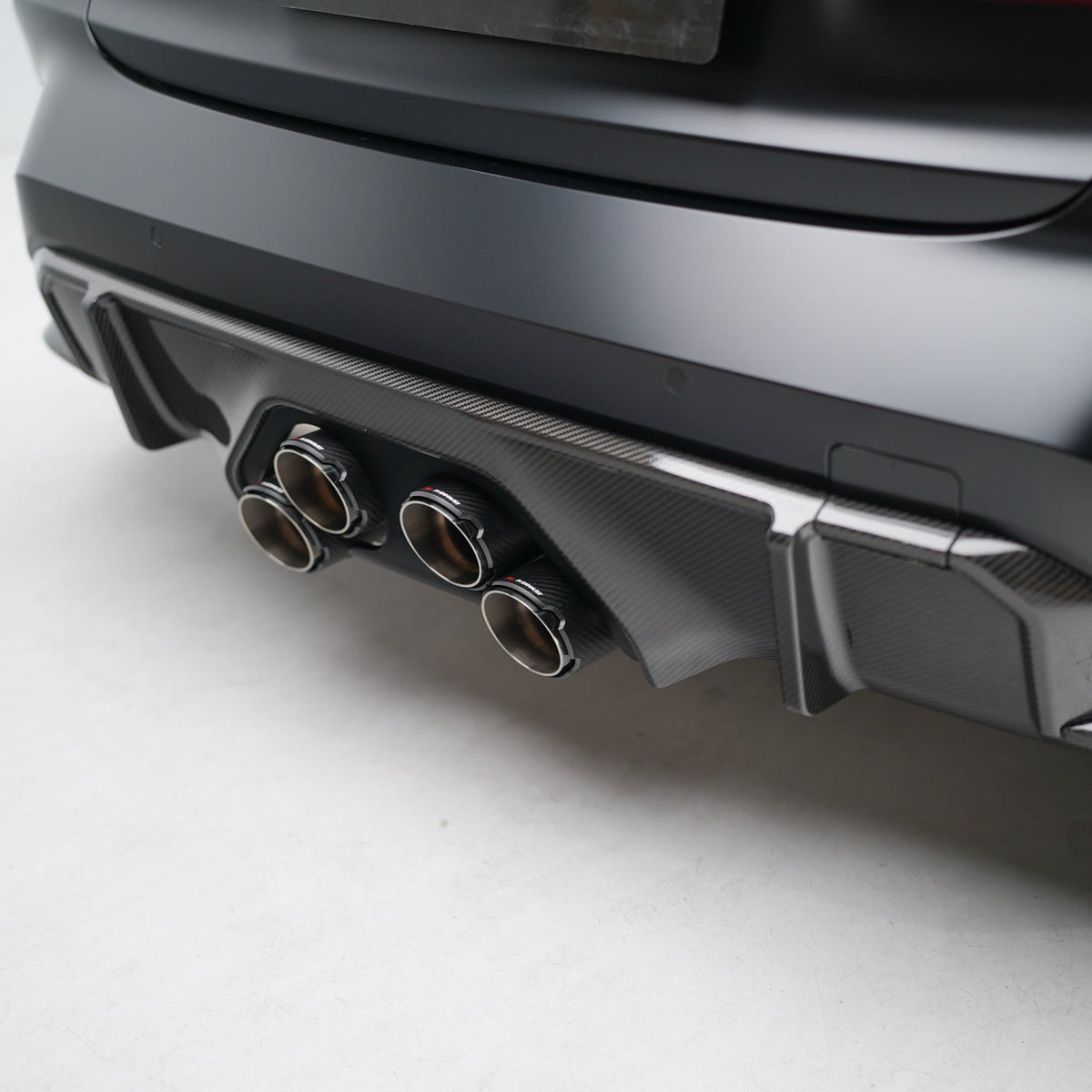 M Performance Style Pre Pregged Dry Carbon Diffuser For BMW M3 G80 G81 / M4 G82 G83 (Centre Exhaust) 2020+ – image 6