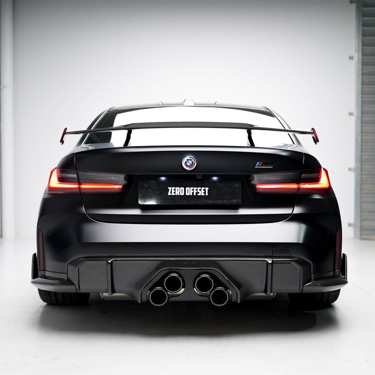 M Performance Style Pre Pregged Dry Carbon Diffuser For BMW M3 G80 G81 / M4 G82 G83 (Centre Exhaust) 2020+ – image 5