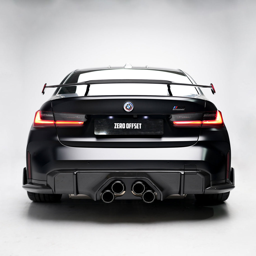 M-Performance Style Pre Pregged Dry Carbon Fiber Wing Spoiler for BMW 3 Series G20 / 4 Series G22 / M3 G80 / M – image 17