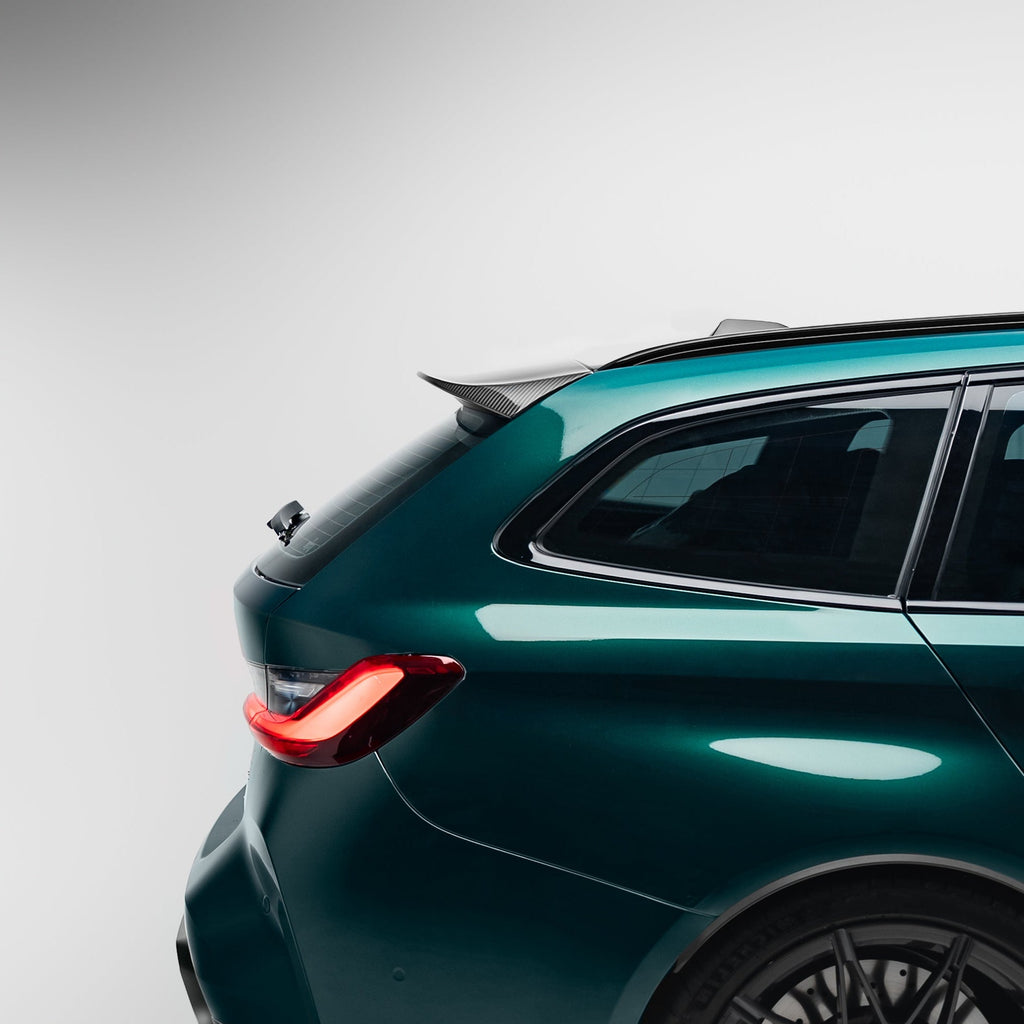 M-Performance Style Pre Pregged Dry Carbon Roof Spoiler for BMW 3 Series G21 / M3 G81 Wagon 2019+ – image 7