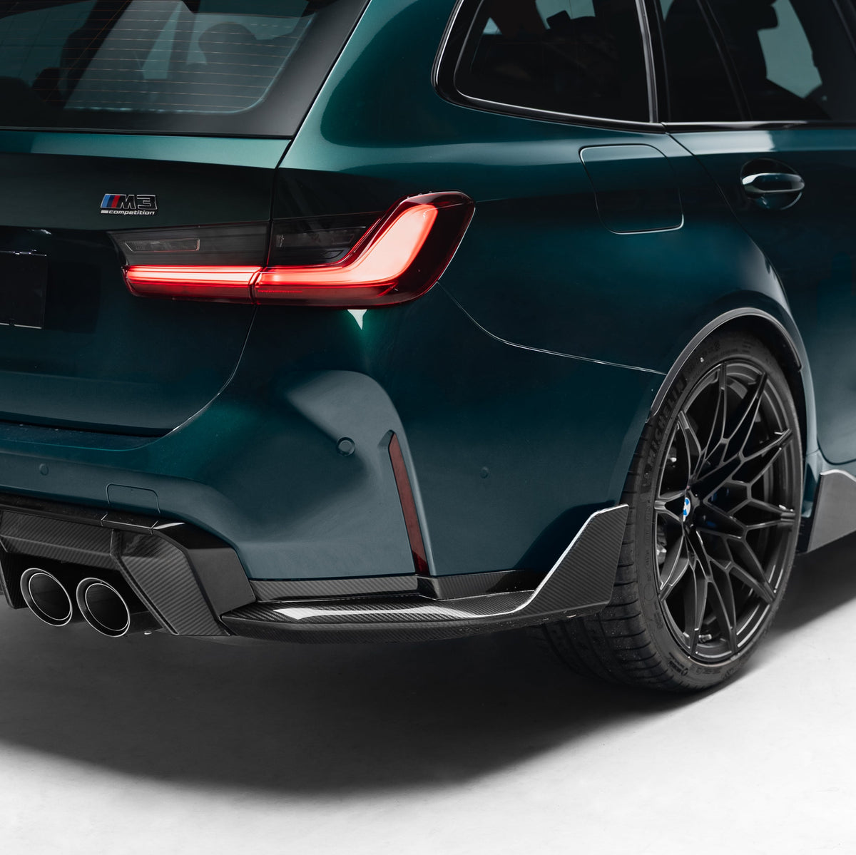M Performance Style Pre Pregged Dry Carbon Rear Winglets for BMW M3 G80 G81 2020+ – image 12