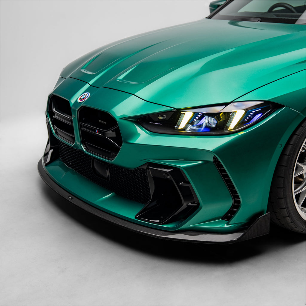 BMW G80 G81 M3 / G82 G83 M4 Dry Carbon Fiber Front Lip for Adro Front Bumper V2 2020+ – image 10