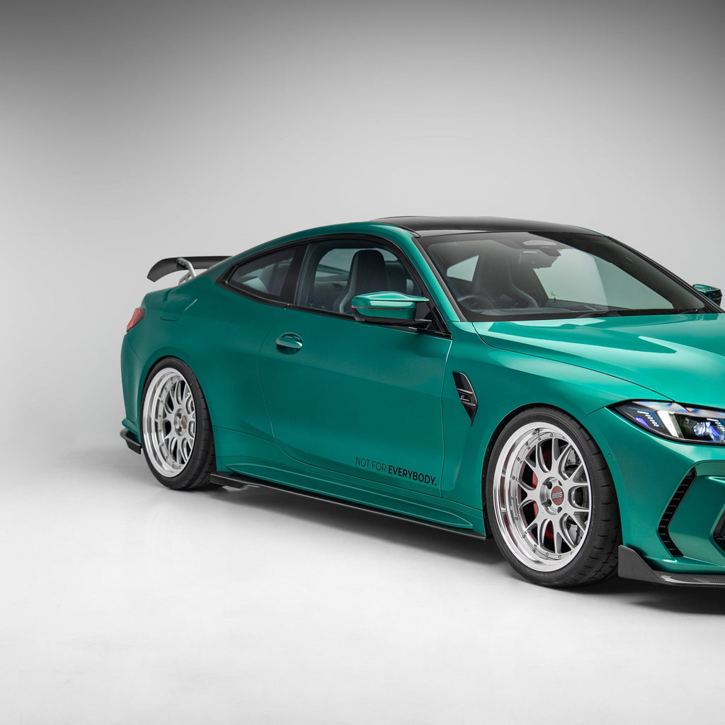 BMW M4 G82 G83 Dry Carbon Fiber Side Skirts 2020+ – image 7