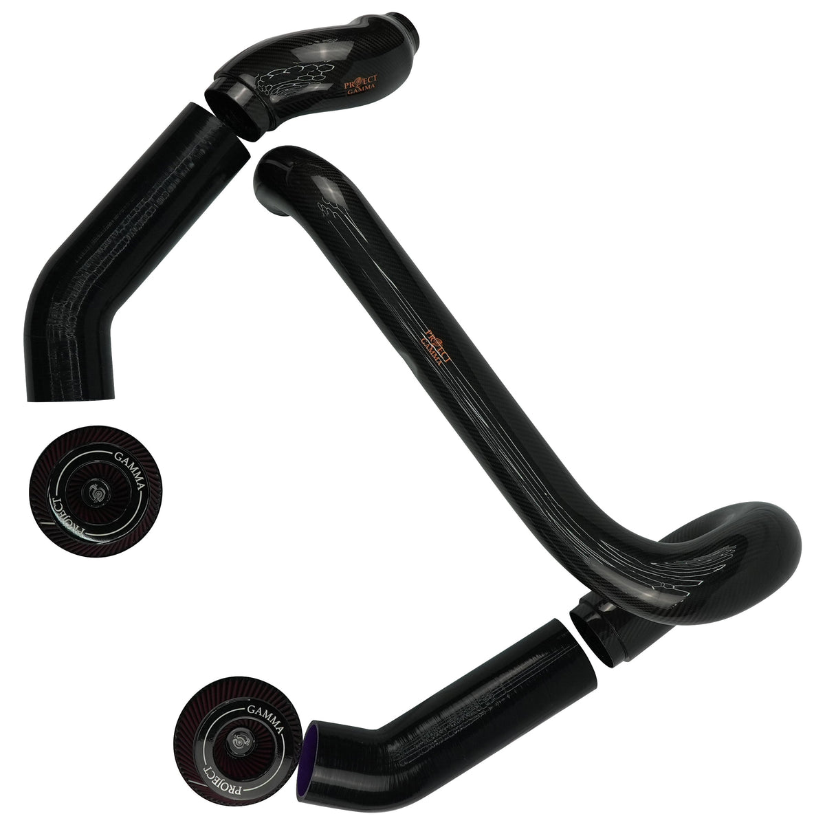 BMW M2 / M3 / M4 S58 Carbon Fiber Intakes & Filters – Installed Detail 7