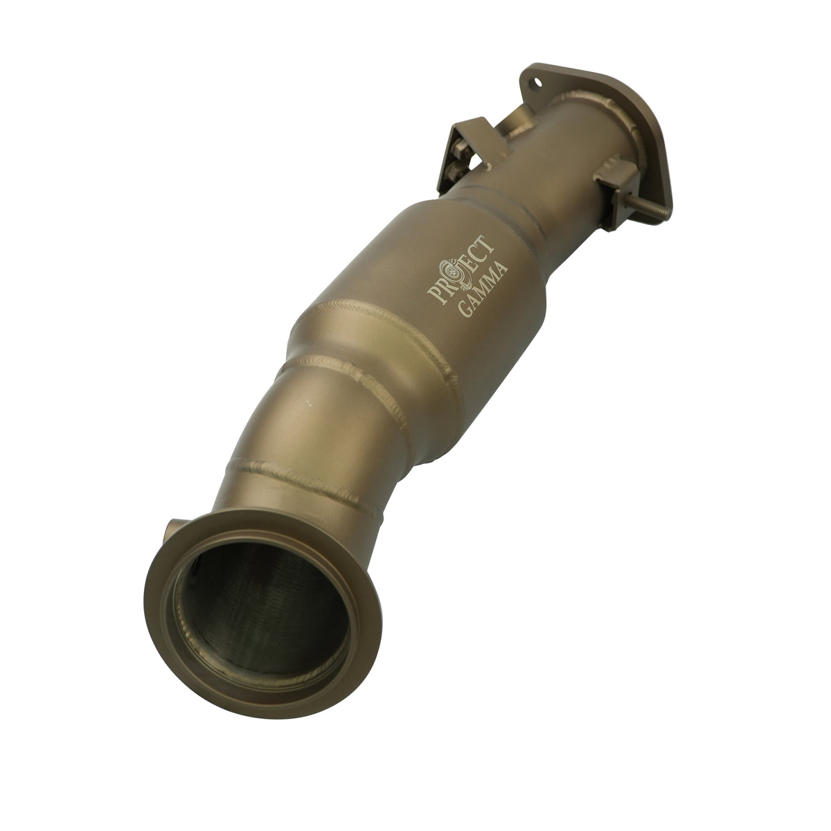 BMW M3 M4 Catted Downpipes – Rear View