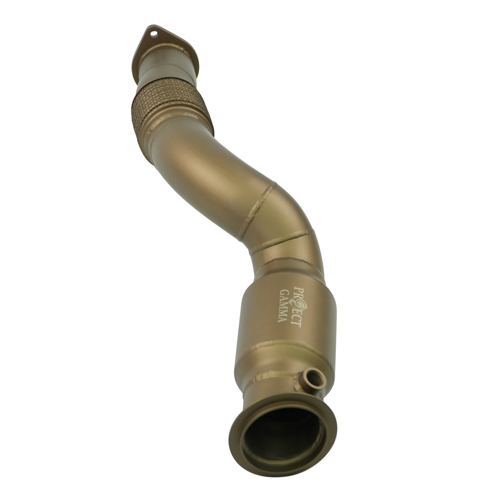 BMW S58 Catted Downpipes 200 Cell – Project Gamma