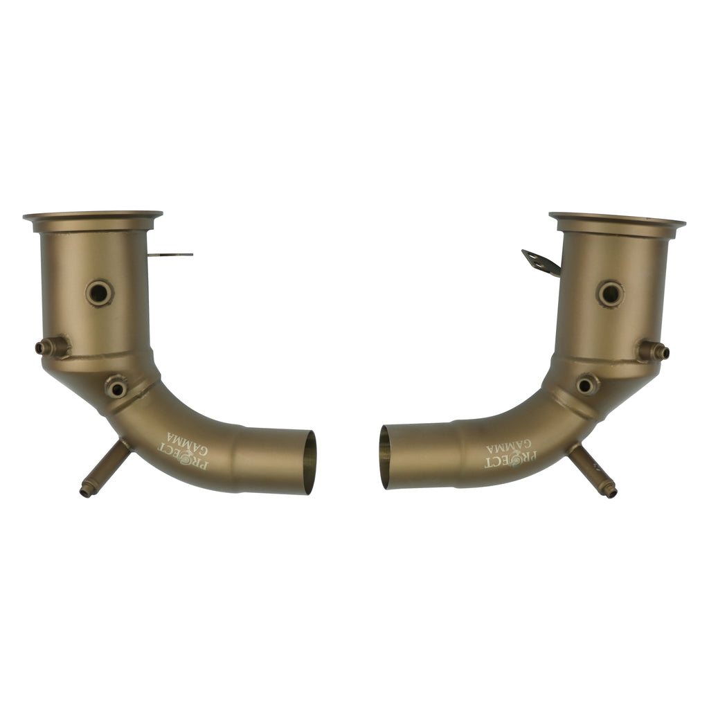 Porsche 992 Downpipe Installed – Project Gamma