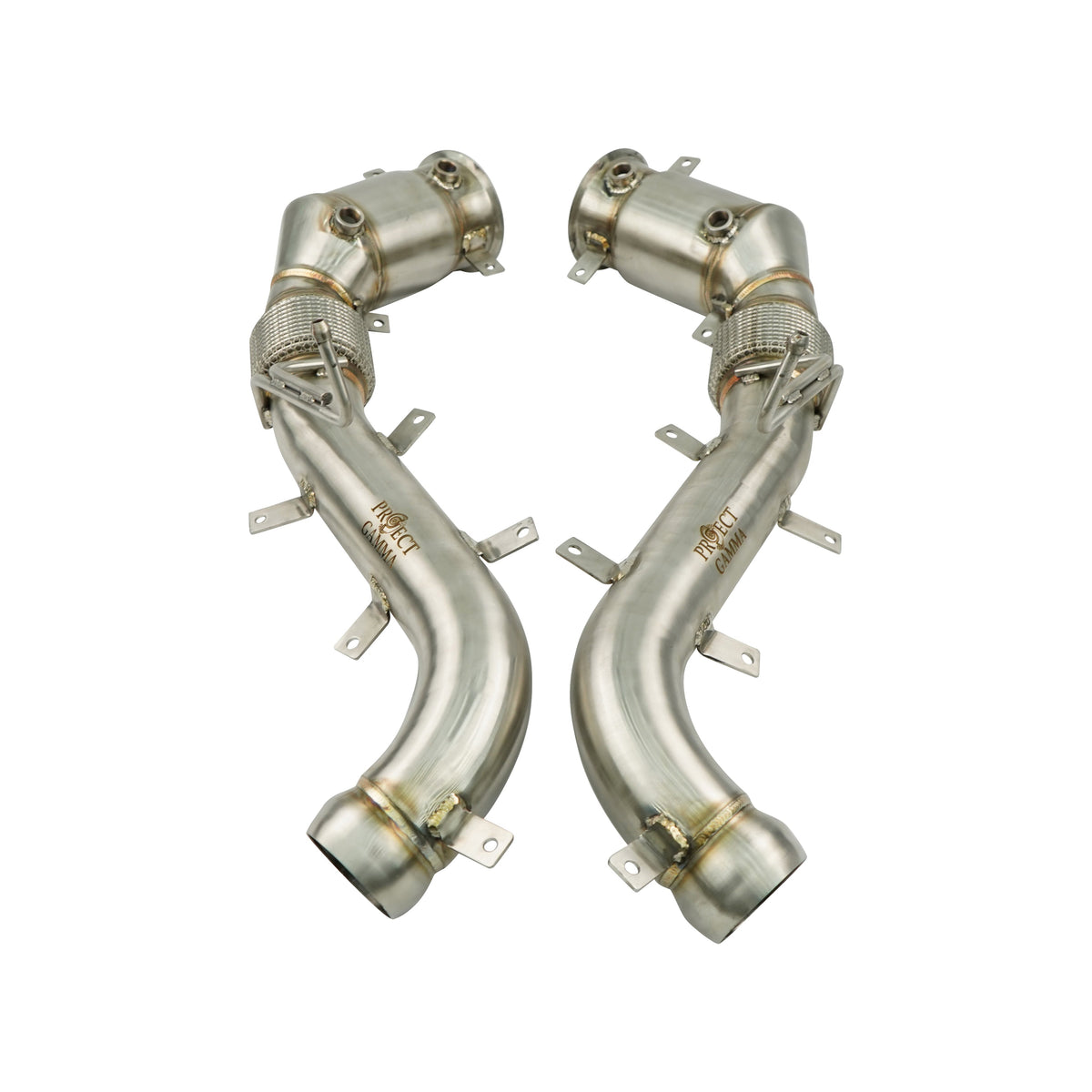 Mclaren 600LT 650S Stainless Steel Downpipes