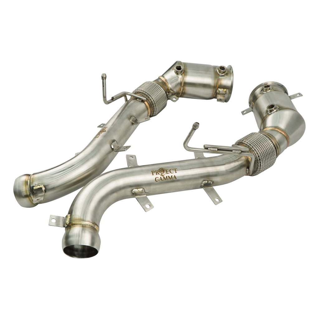 Mclaren 600LT 650S Stainless Steel Downpipes