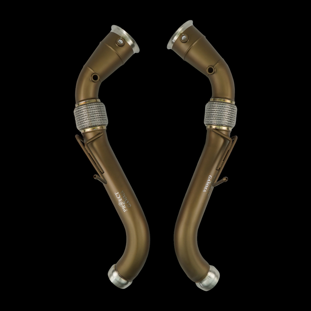 Mclaren 570S Stainless Steel Downpipes
