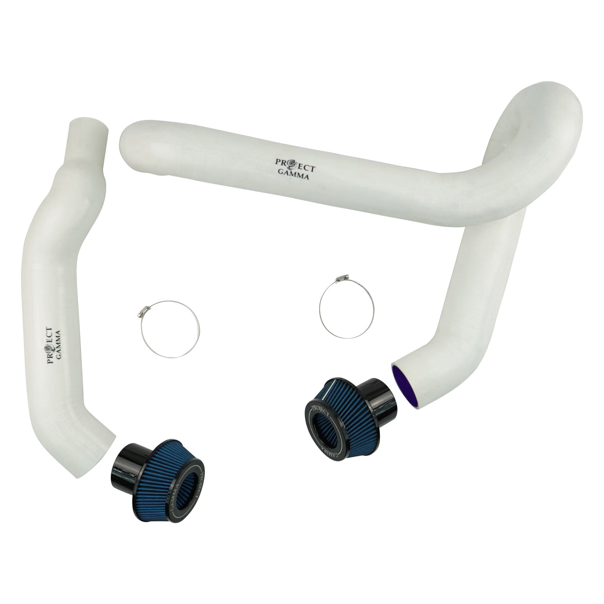 BMW M3 / M4 / M2 S58 Silicone Intakes & Filters – Installed Detail