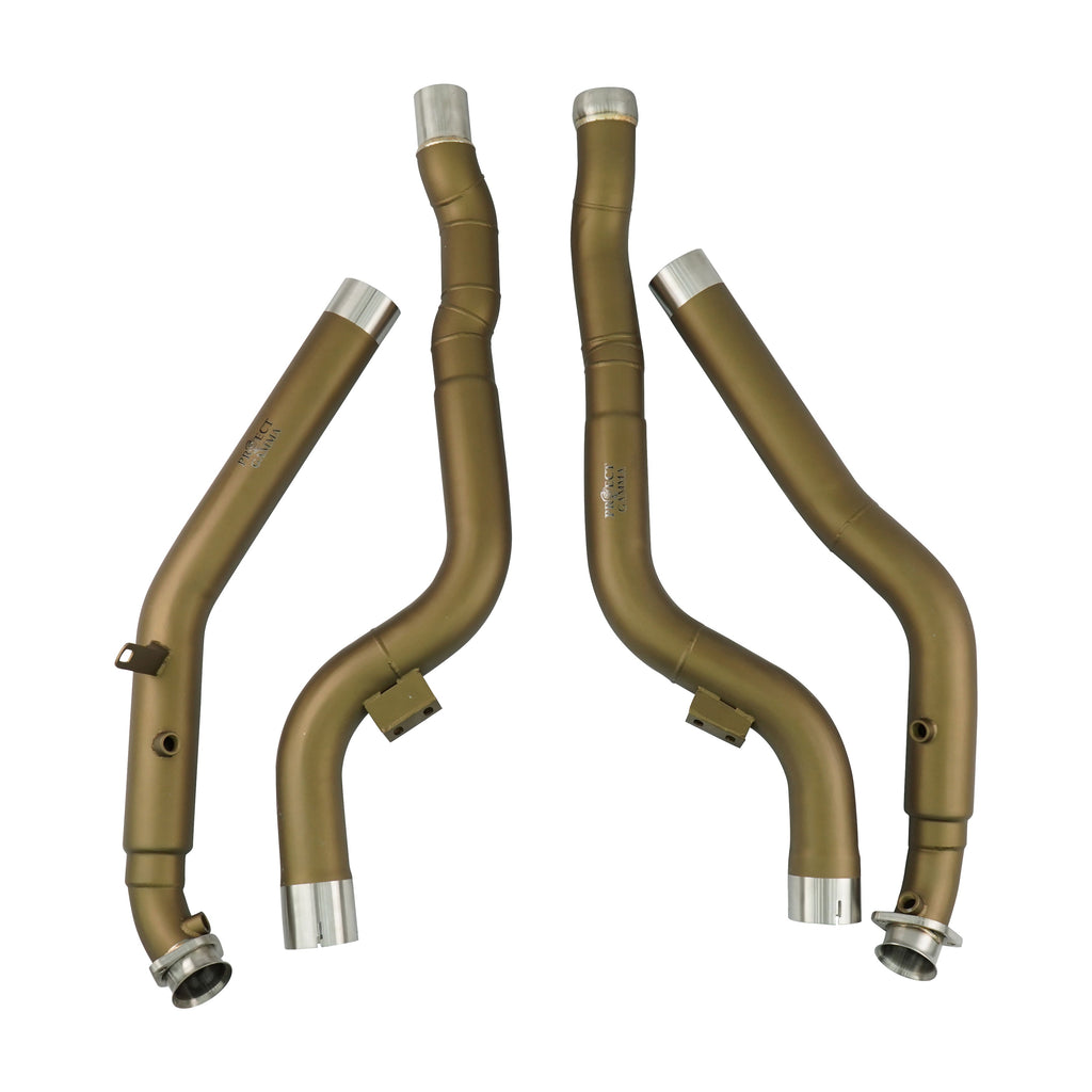 Mercedes CLS 63 AMG (C218) Stainless Steel Downpipes – image 11