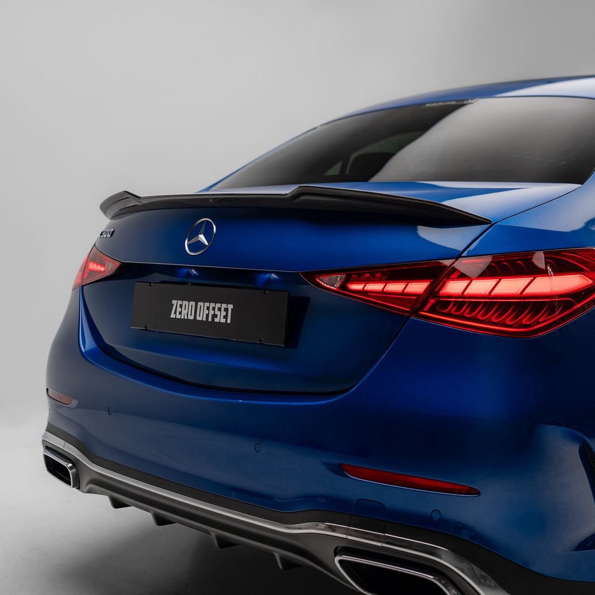 X-Style Pre Pregged Dry Carbon Fiber Spoiler for Mercedes-Benz C Class W206 Sedan 2021+ – image 2