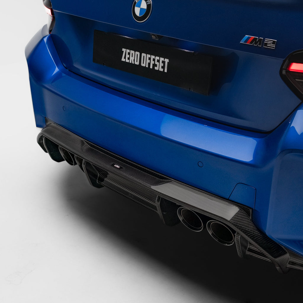 BMW G87 M2 Carbon Fiber Rear Diffuser V2 – image 5