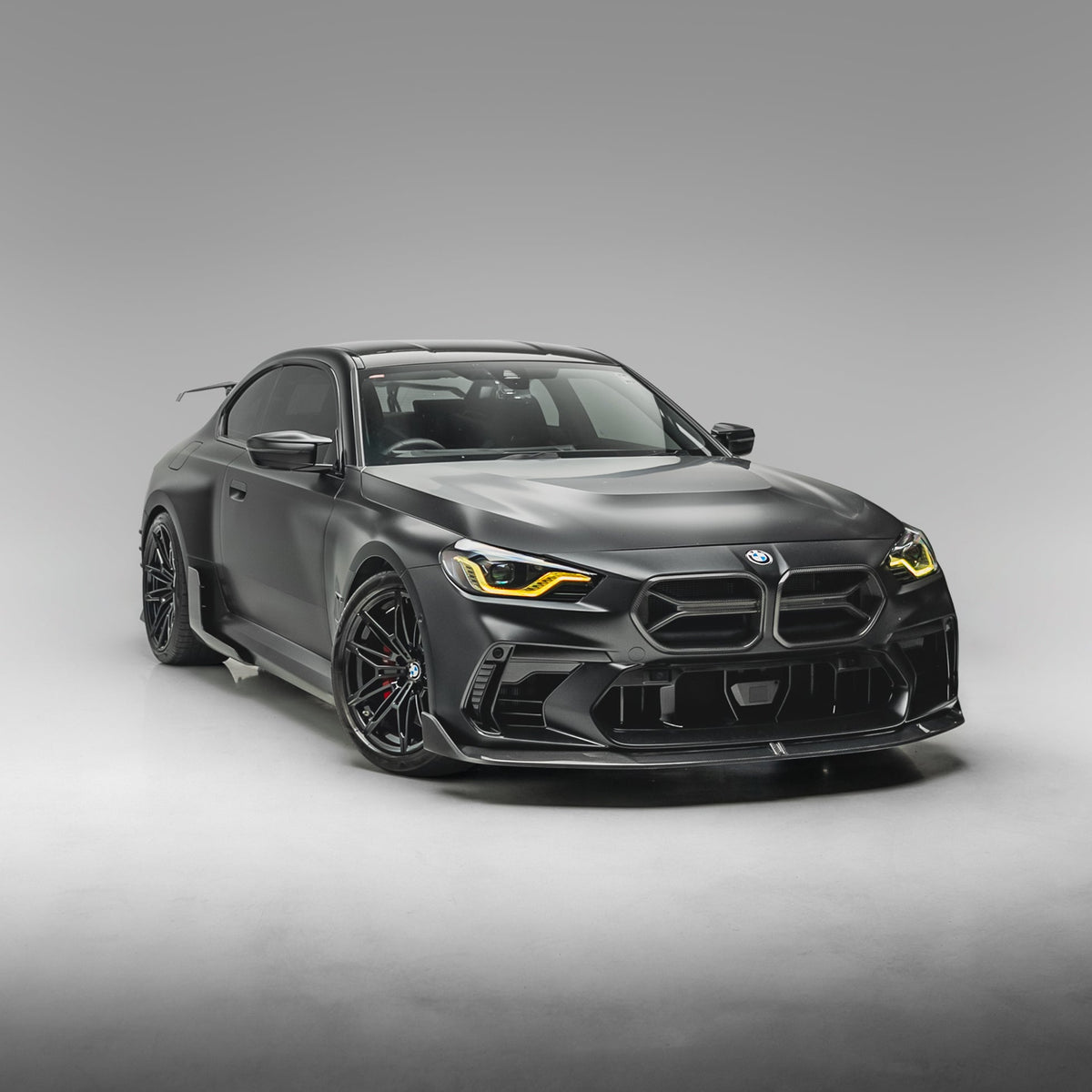 BMW G87 M2 Dry Carbon Fiber Front Grille (for Adro Bumper) – image 6