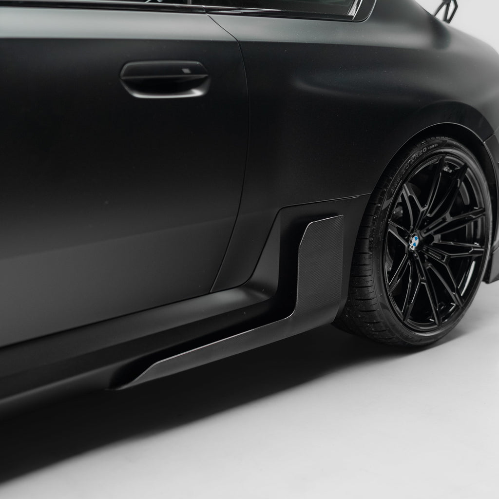 M Performance Style Pre Pregged Dry Carbon Fiber Side Skirt for BMW M2 G87 2023+ – image 4
