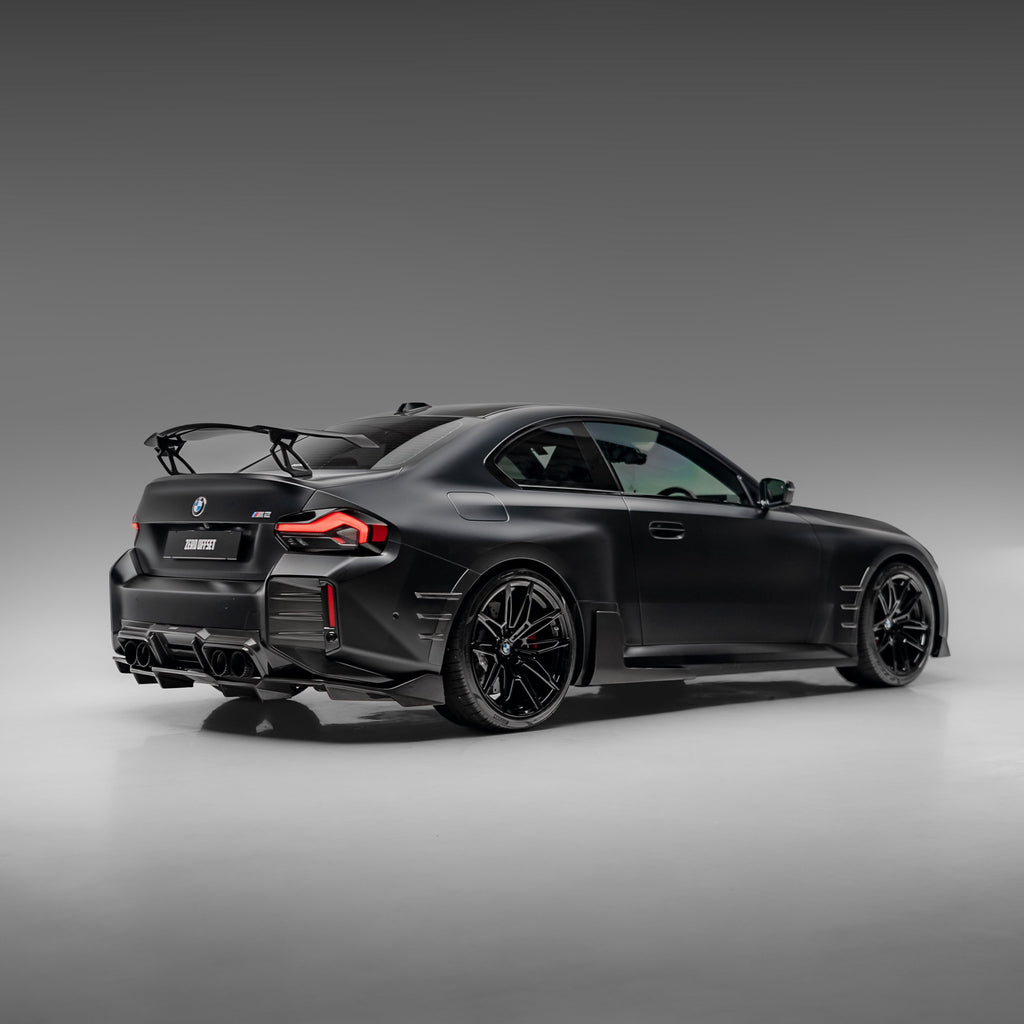 M Performance Style Pre Pregged Dry Carbon Fiber Rear Bumper Trim for BMW M2 G87 2023+ – image 6