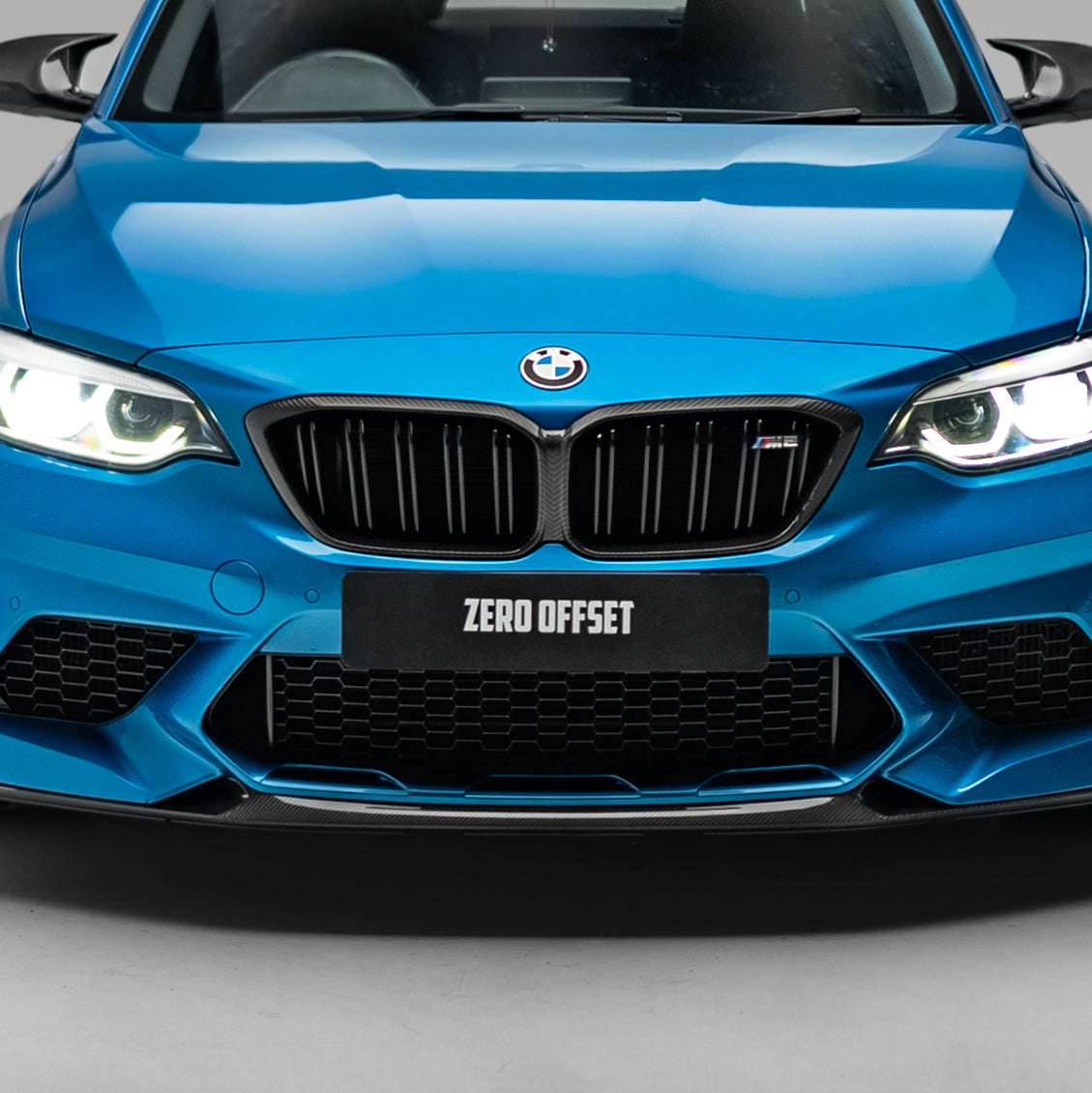 M Performance Style Pre Pregged Dry Carbon Fiber Grille for BMW M2 F87 LCI Competition 2019-2021 – Photo 2