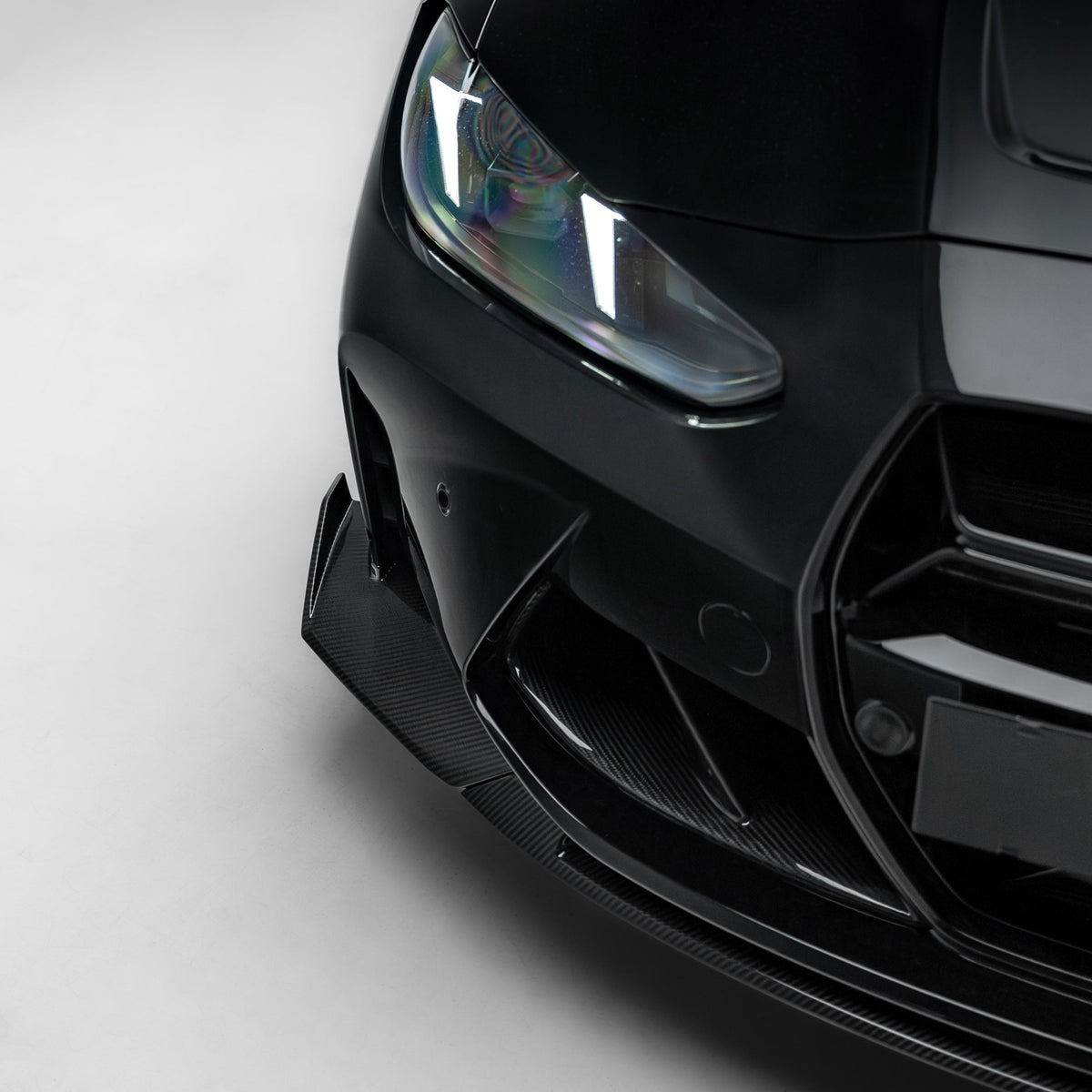 CS Style Pre Pregged Dry Carbon Front Lip for BMW M3 G80 G81 / M4 G82 G83 2020+ – Photo 4