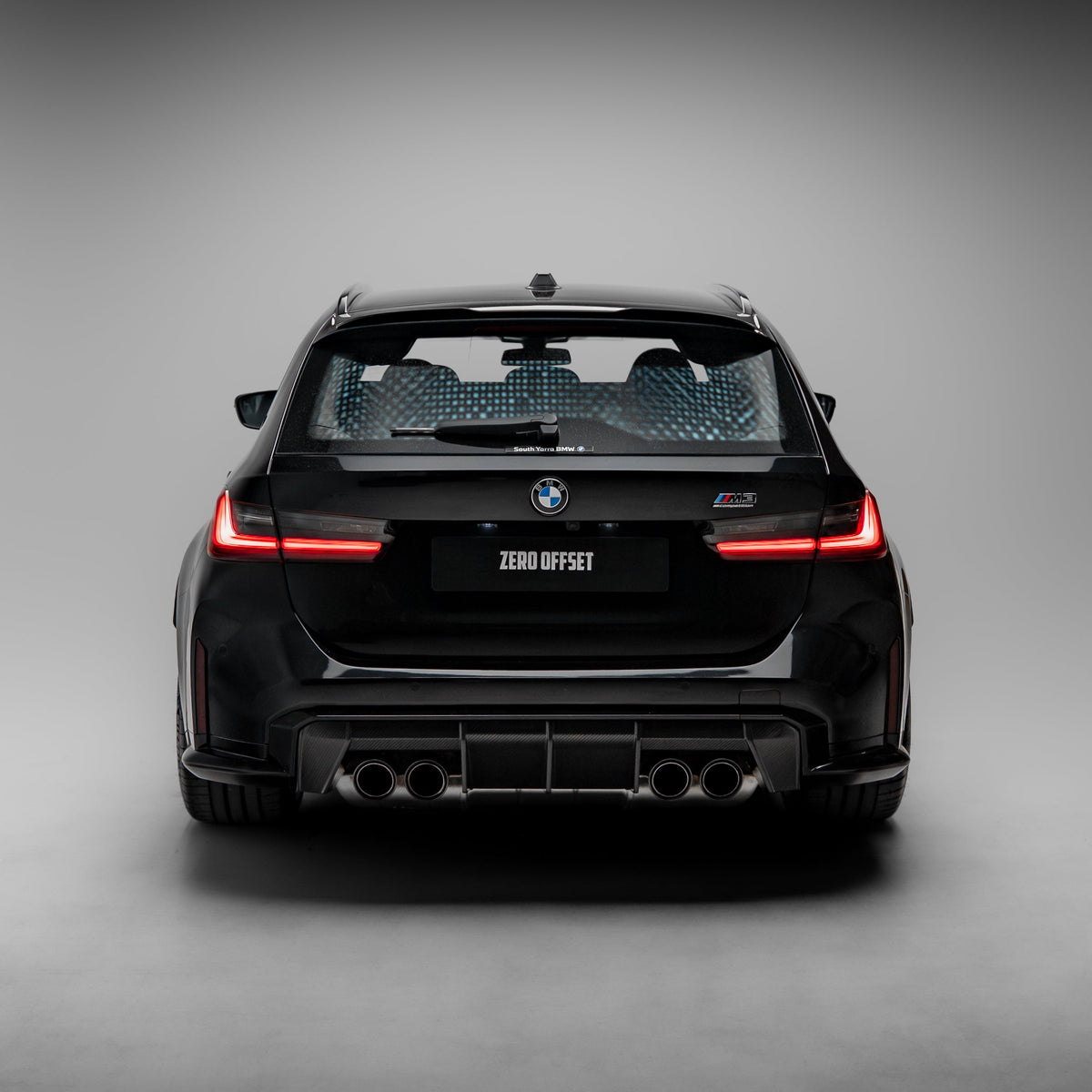 M-Performance Style Pre Pregged Dry Carbon Diffuser for BMW M3 G80 G81 / M4 G82 G83 (Standard Quad Tip) 2020+ – image 2