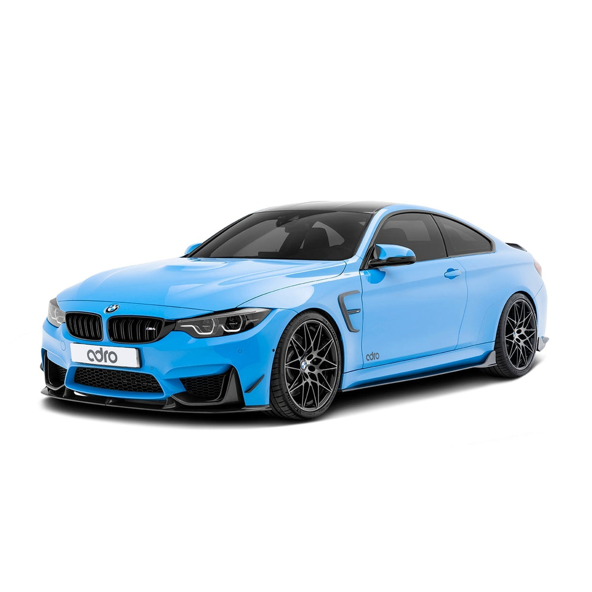 BMW M3 F80 & M4 F82 F83 Carbon Fiber Front Bumper Air Duct Covers 2013-2020 – image 3