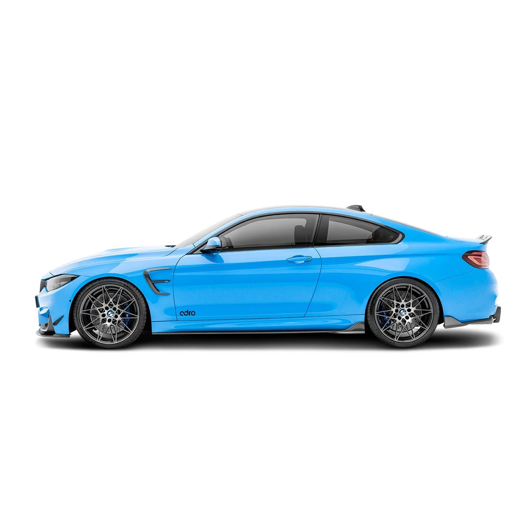 BMW M3 F80 & M4 F82 Carbon Fiber Front Bumper Canards 2013-2020 – image 4