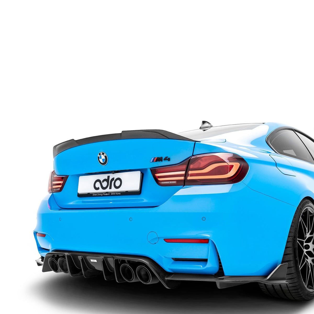 BMW M4 F82 Dry Carbon Fiber Rear Spoiler 2013-2020 – image 2
