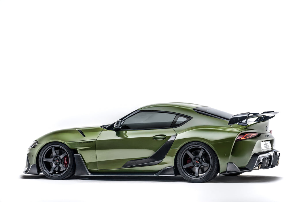 Toyota GR Supra A90 Carbon Fiber Side Skirts V2 2019+ – image 2