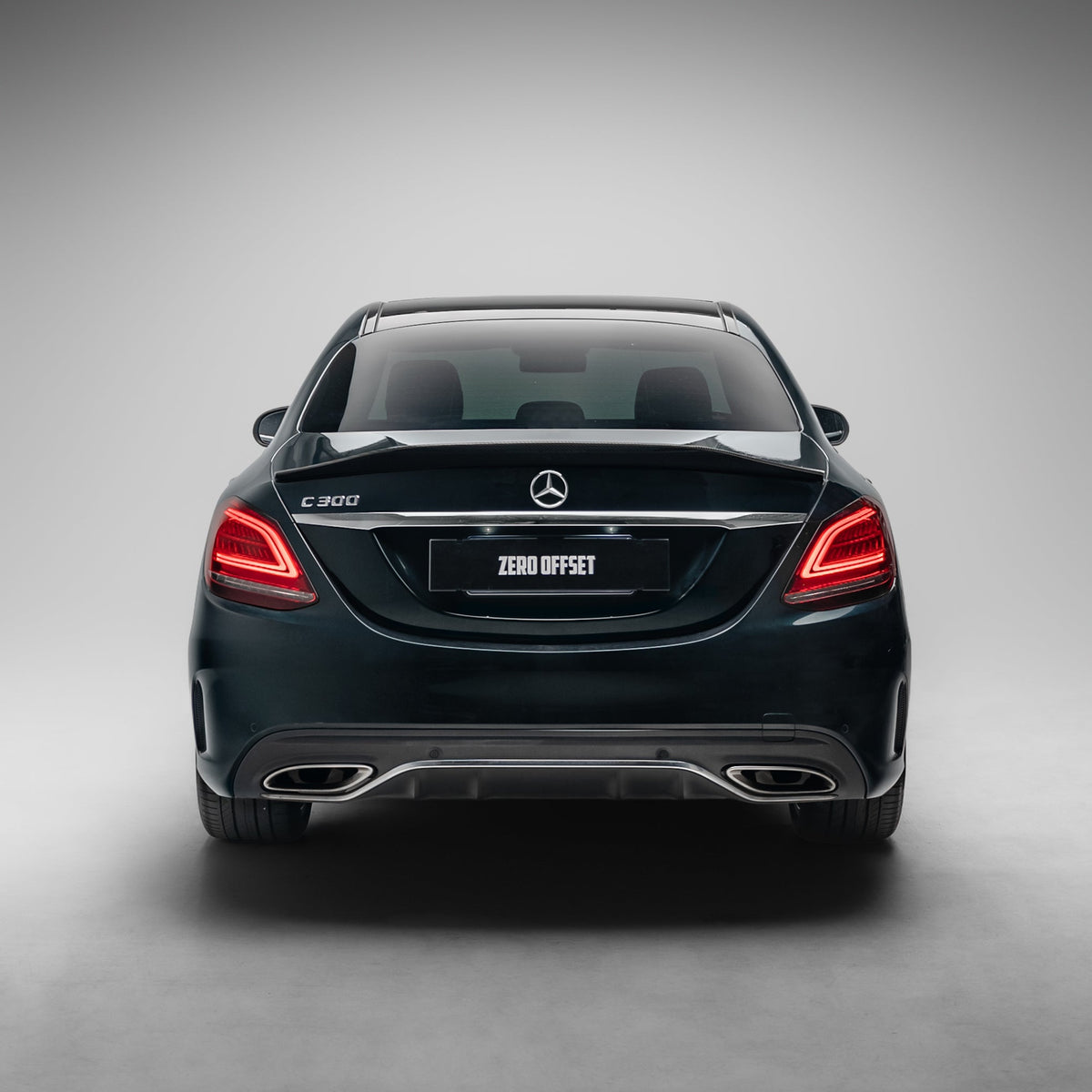 PSM Style Pre Pregged Dry Carbon Fiber Spoiler for Mercedes-Benz C Class W205 Sedan 2018+ – image 5