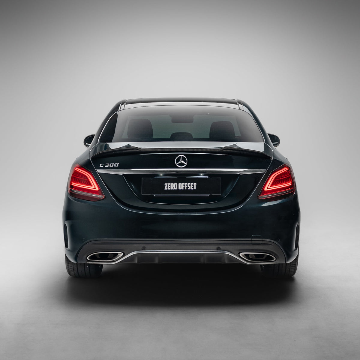 X-Style Pre Pregged Dry Carbon Fiber Spoiler for Mercedes-Benz C Class W205 Sedan 2018+ – image 5