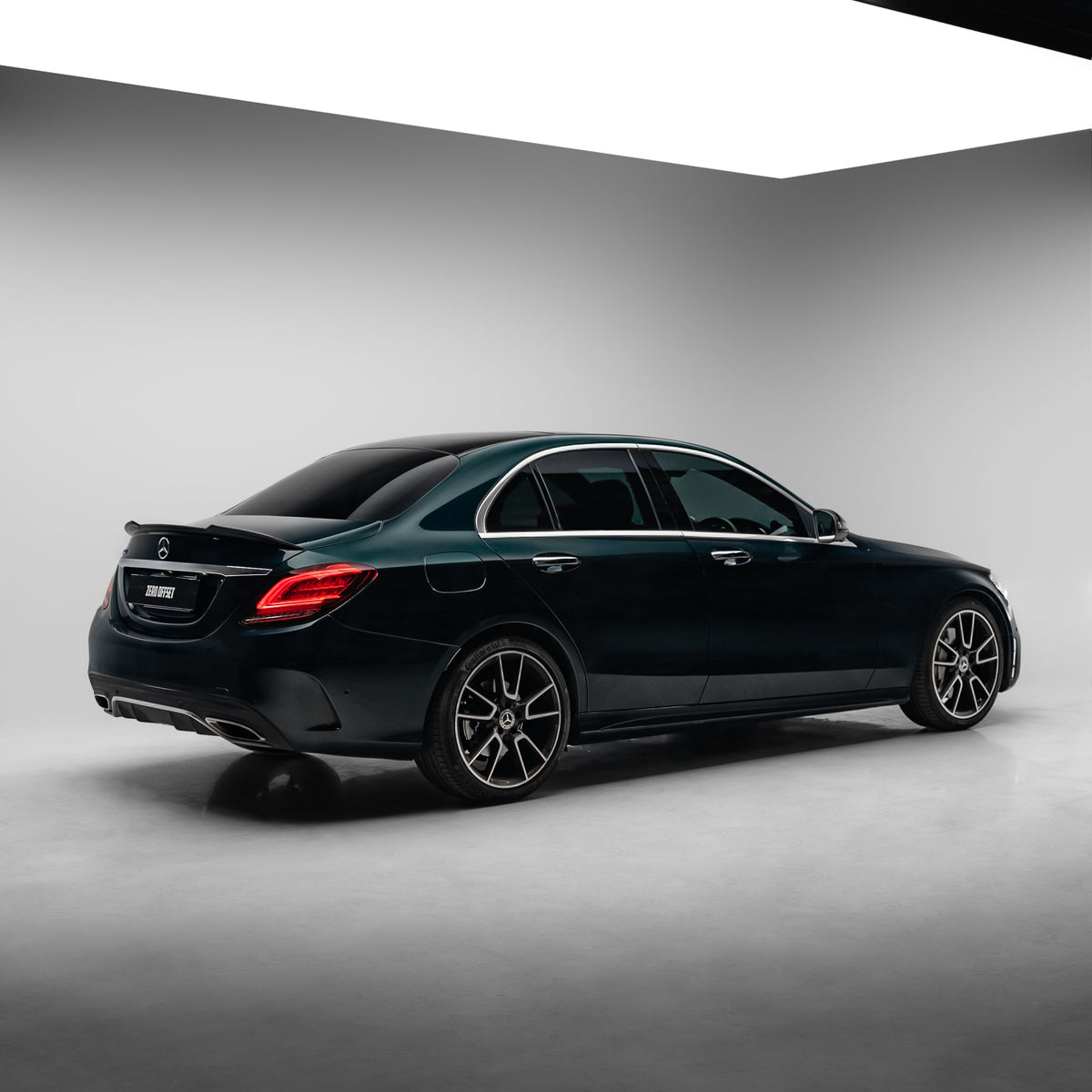 X-Style Pre Pregged Dry Carbon Fiber Spoiler for Mercedes-Benz C Class W205 Sedan 2018+ – image 6
