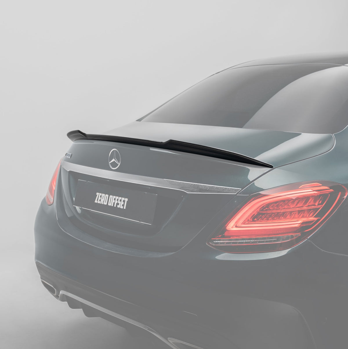 X-Style Pre Pregged Dry Carbon Fiber Spoiler for Mercedes-Benz C Class W205 Sedan 2018+