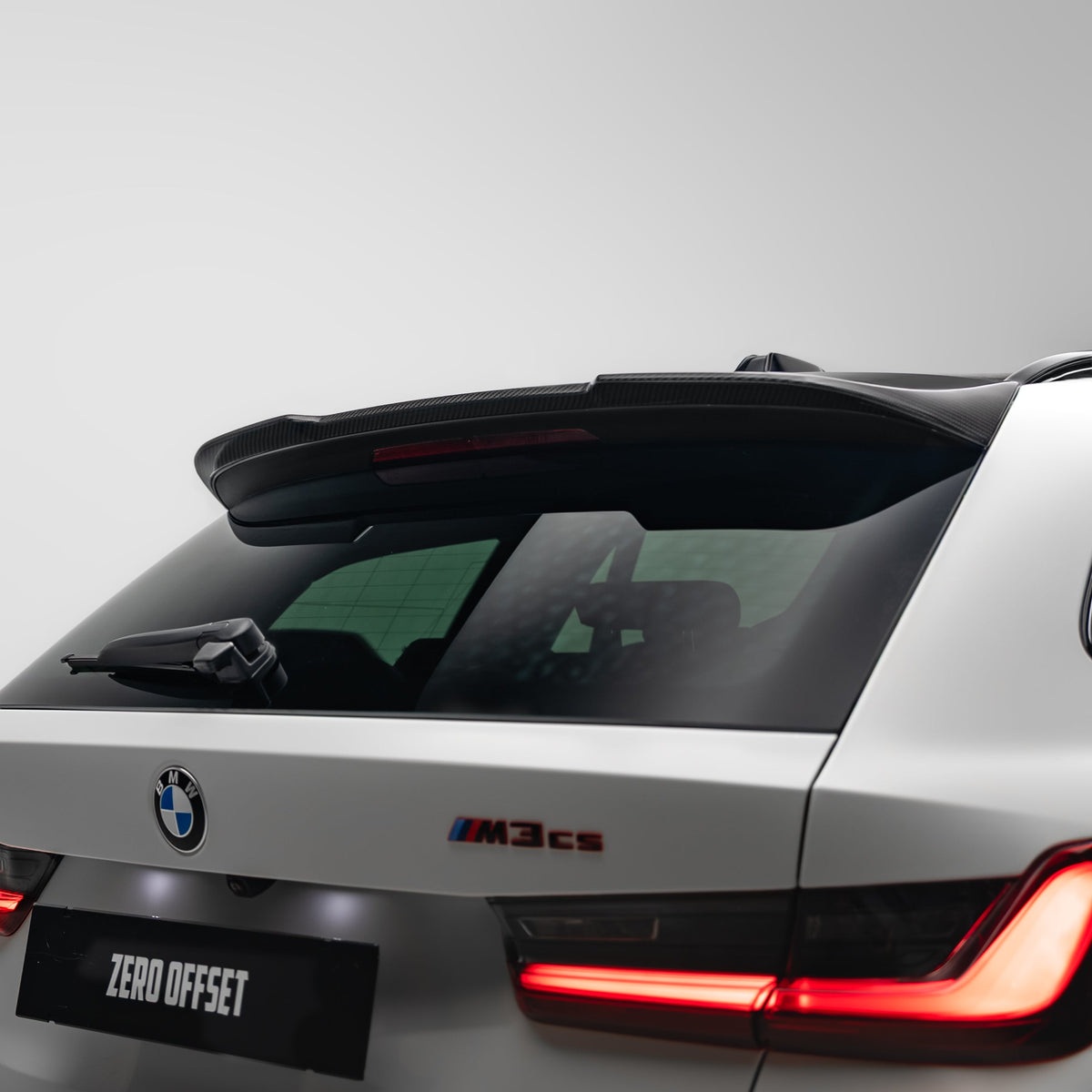 M-Performance Style Pre Pregged Dry Carbon Roof Spoiler for BMW 3 Series G21 / M3 G81 Wagon 2019+ – Photo 2
