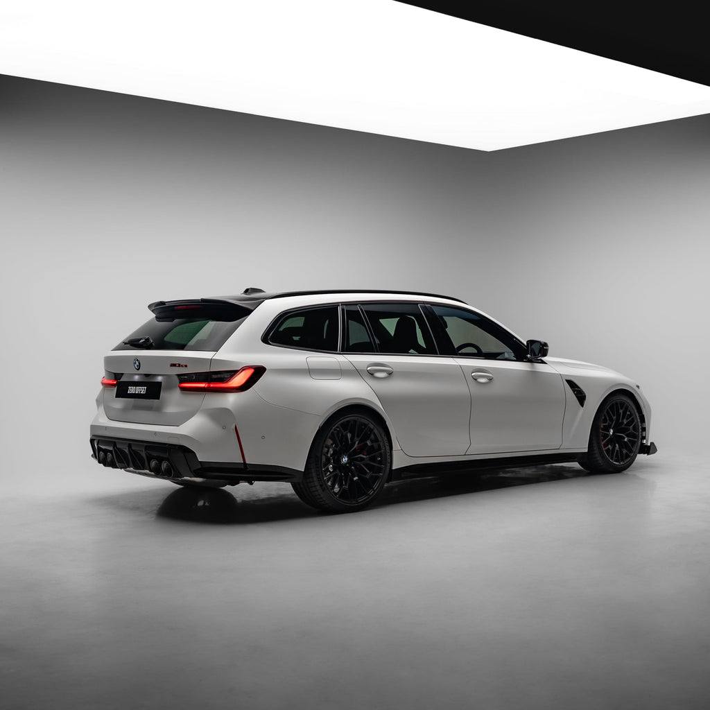 M-Performance Style Pre Pregged Dry Carbon Roof Spoiler for BMW 3 Series G21 / M3 G81 Wagon 2019+ – Photo 6