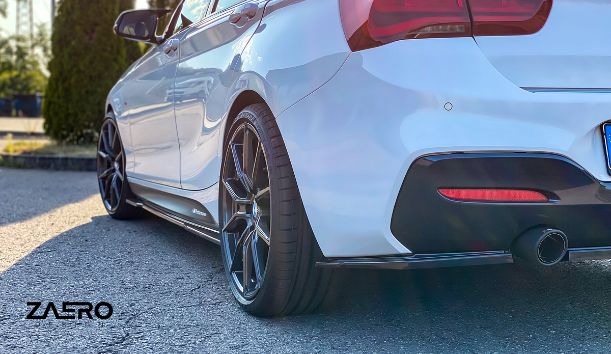 EVO-1 Rear Diffuser & Rear Splitters for BMW 1 Series F20 (LCI) 2016-2019 – image 4